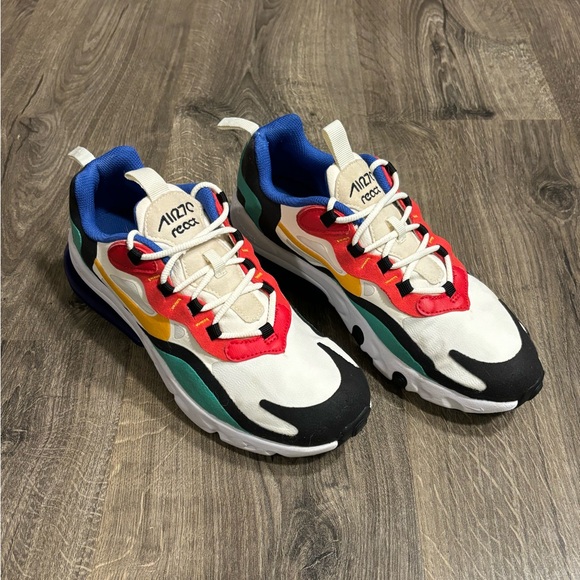 Nike Air Max 270 React Bauhaus Youth size 6Y • 2019 •BQ0103-001 • Multicolored - Picture 3 of 11
